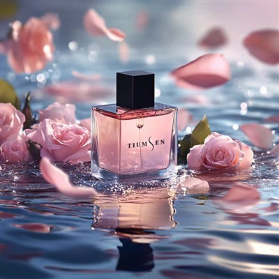 Křišťálová parfémová láhev